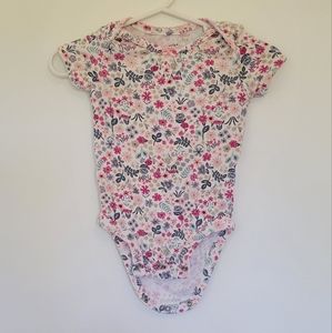 Carter's botanical floral print bodysuit, 3m